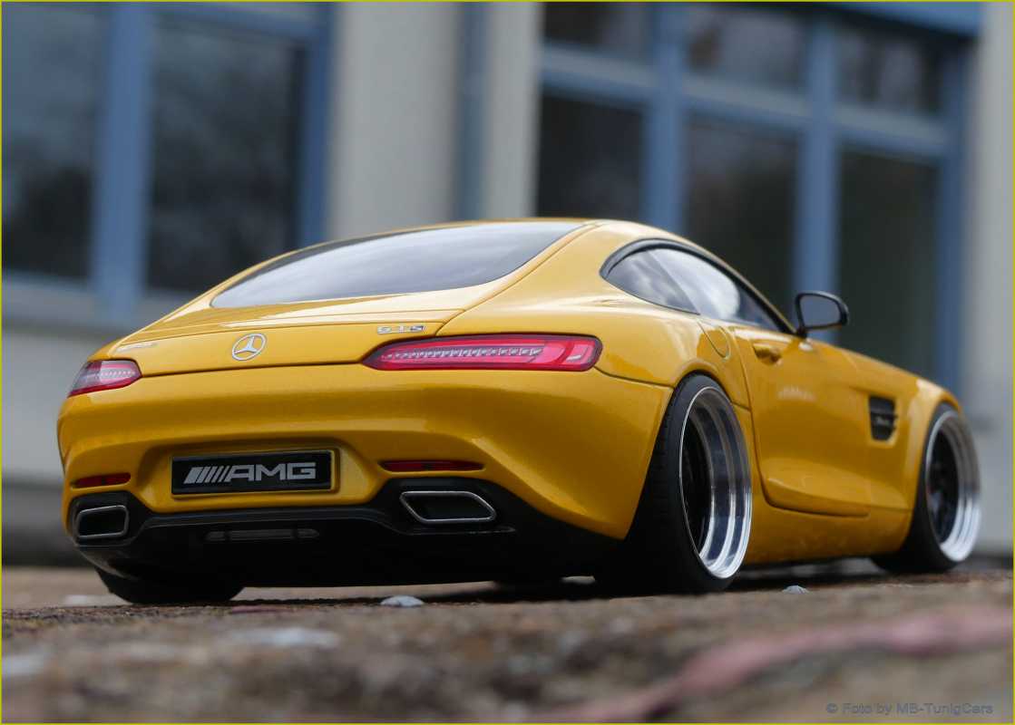 1:18 MERCEDES-BENZ AMG GTS "SOLARBEAN GELB" 2014 IAA